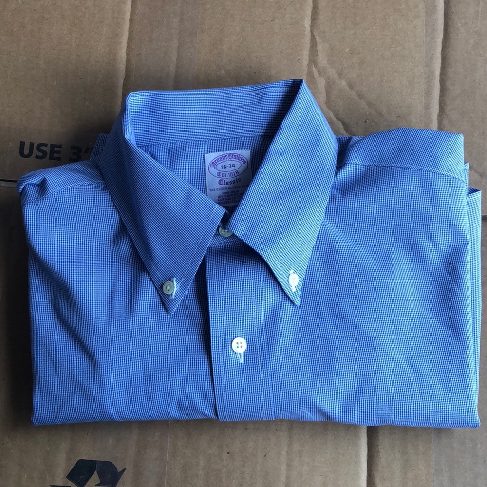 Brooks Brothers Classic Shirt 16-34